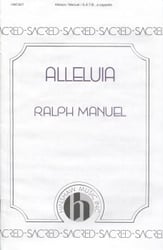 Alleluia SATB choral sheet music cover